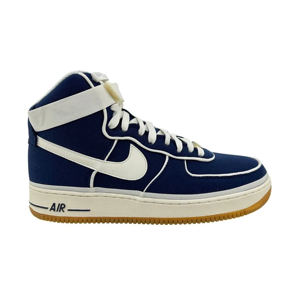 Nike Air Force 1 High '07 LV8 Binary Blue Black Mens Size 11.5 Athletic Sneaker